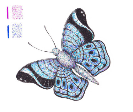 Како да нацртате убава пеперутка?