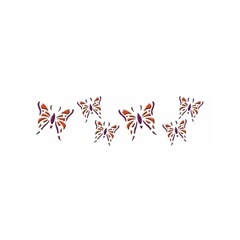 3Д матрици Пеперутки 13х40 см