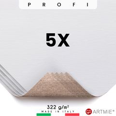 Примероци од платно за сликање ARTMIE Profi - 5 ЕЕЗ | 14х14 см