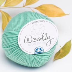 Вуница Baby merino 125 м | ментол-зелена