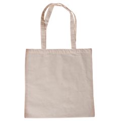 Памучна торба со долга рачка - 38 x 42 cm
