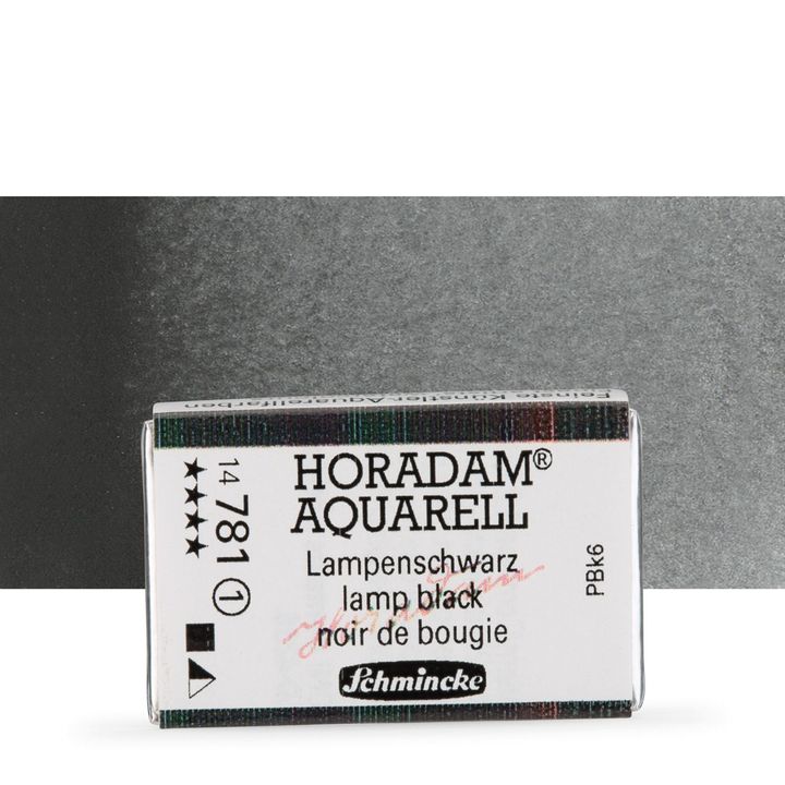 Акварел бои Schmincke Horadam цело садче | 781 Lamp Black Акварел бои Schmincke Horadam цело садче | 781 Lamp Black