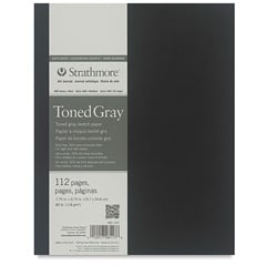 Art Journal Strathmore Тонирана хартија Gray  мека корица | избери димензии