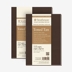 Art Journal Strathmore Тонирана хартија Tan мека корица | избери димензии