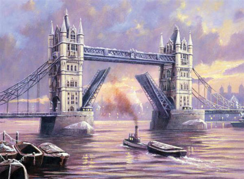 Креативен сет за сликање - Tower Bridge A3