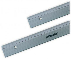 Алуминиумски линијар со вметнати челични парчиња LENIAR - 100 cm