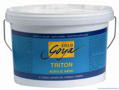 Акрилна боја Solo Goya TRITON 2500 ml | различни бои