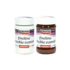 Лак за фин crackle ефект во 2 фази - 100 ml + 100 ml