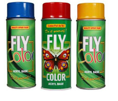 Акрилен лак во спреј FLY COLOR 400 ml - изберете нијанса