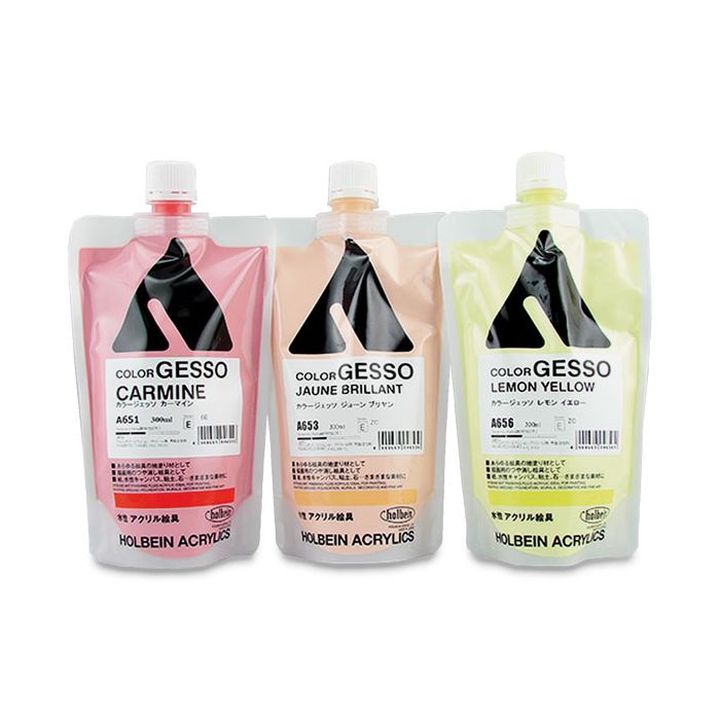 Акрилна боја Gesso - HOLBEIN 300 ml | разни бои