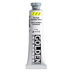Акрилна боја GOLDEN Heavy Body 59 ml | 1007 bismuth vanadate yellow