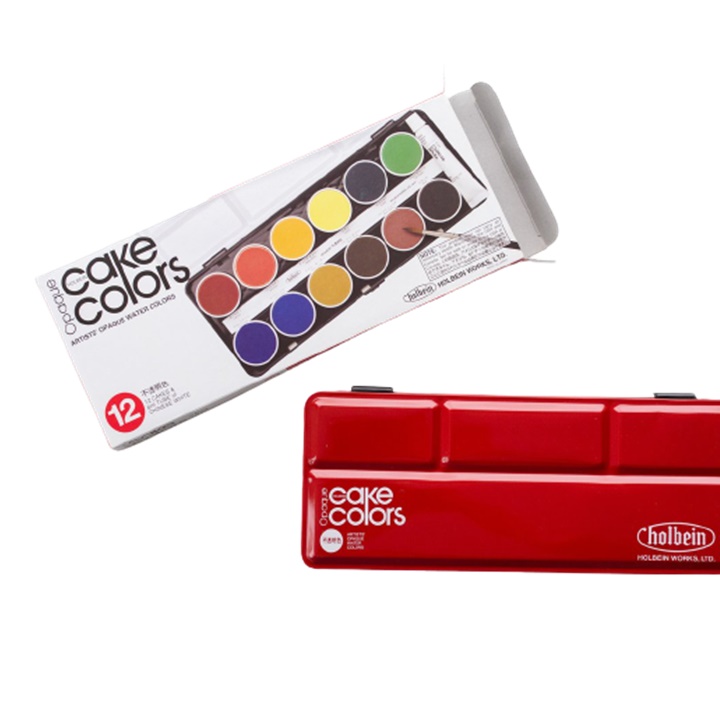 Акварел бои Cake Colors Opaque - Holbein | разни сетови