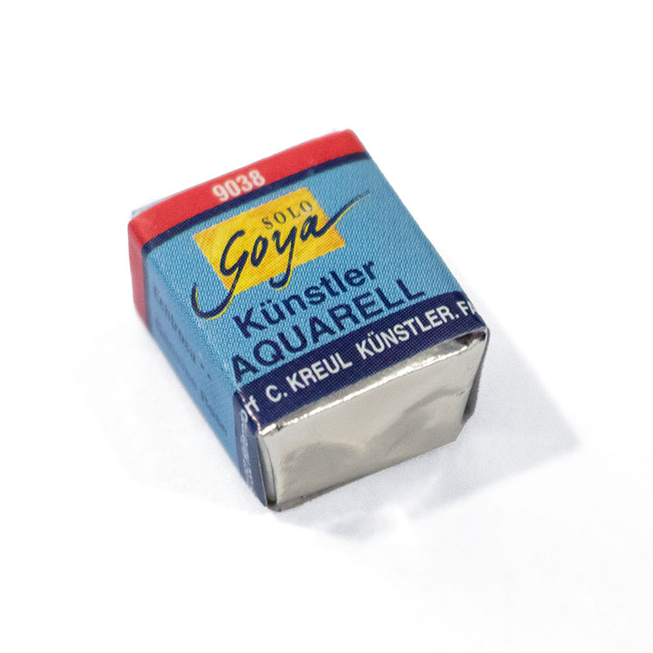 Акварелни бои SOLO GOYA ARTIST 1|2 тави | genuine orange