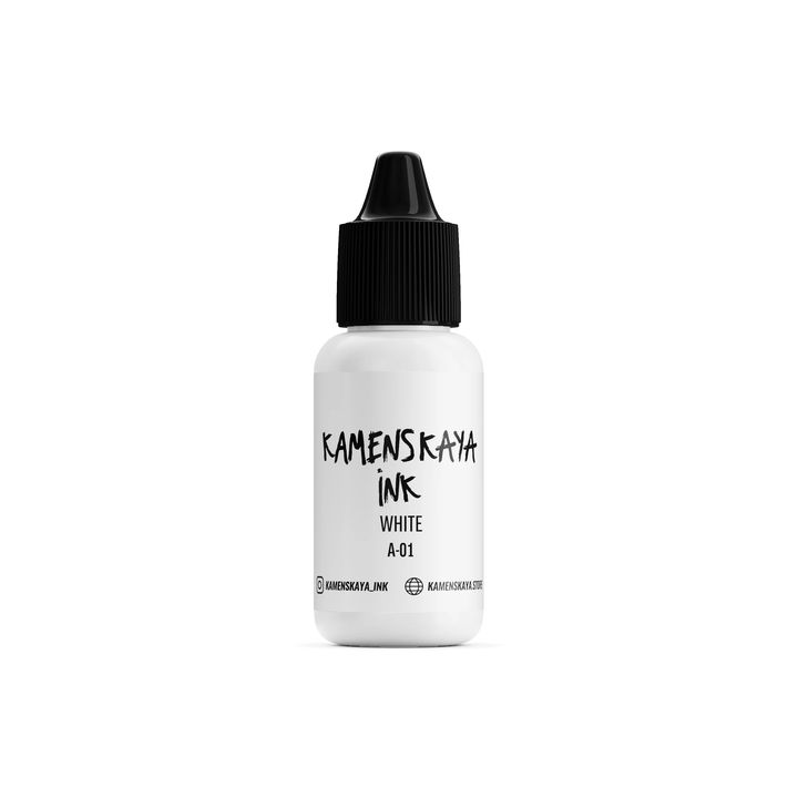 Алкохолно мастило KAMENSKAYA A-LINE 15ml | A-01 white