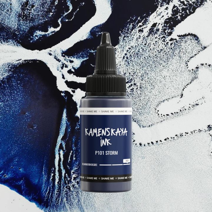 Алкохолно мастило KAMENSKAYA DELAMINATING 30ml | P-101 Storm