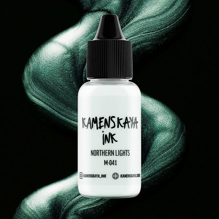 Алкохолно мастило KAMENSKAYA NACRE CHAMELEONS 15ml | M-041 Aurora Borealis