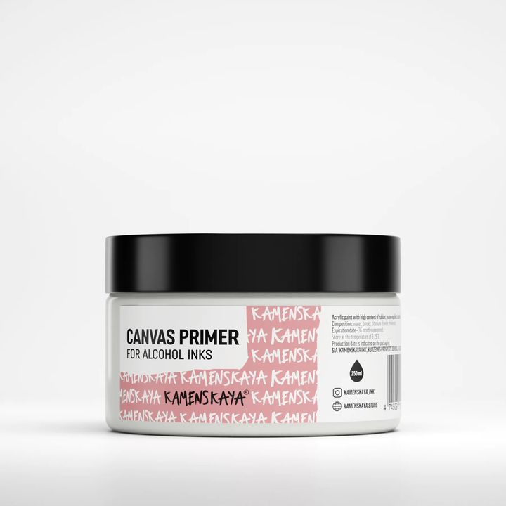 Бел прајмер за платно KAMENSKAYA | 250 ml
