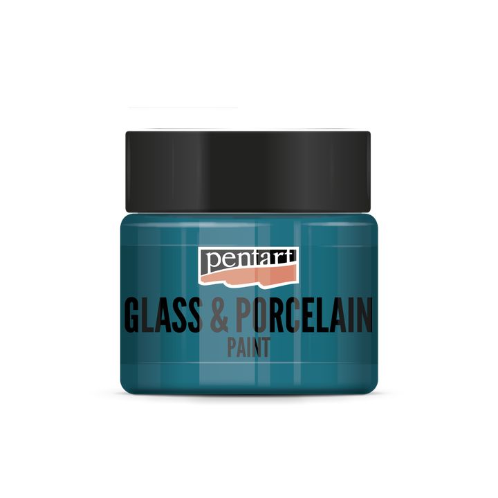 Боја за стакло и порцелан PENTART - 30 ml | turquoise-green Боја за стакло и порцелан PENTART - 30 ml | turquoise-green