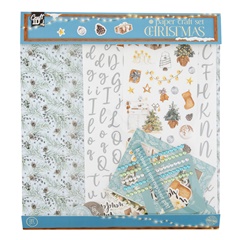 Божиќ Scrapbooking сет Сина
