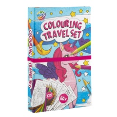 Детска цестовна маса - 1 книха и 12 церузик (Једнорожец)