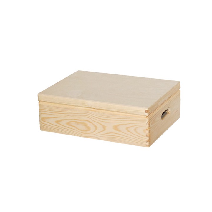 Дрвена кутија за декорација 30x40x13.5 cm