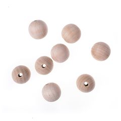 Дрвени тркалезни мониста | Различни големини