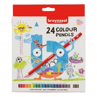 Боици за деца Bruynzeel Holland - 24 парчиња