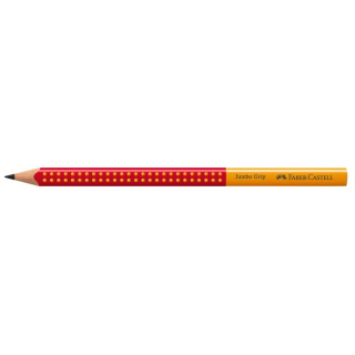 Графитен молив Faber-Castell Jumbo Grip - разни бои