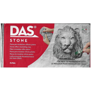 Маса за моделирање DAS - Камено сиво - 1кг