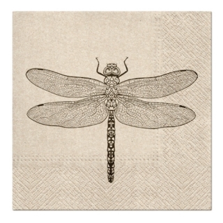 Салфетки за декупаж Dragonfly - 1 парче