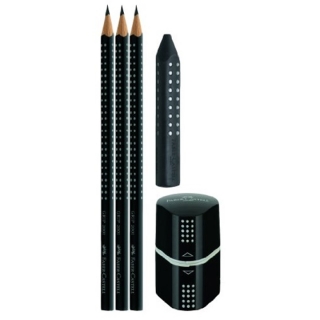 Сет графитни моливи Faber Castell Grip 2001