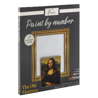 Сликање по броеви Nassau - Мона Лиза