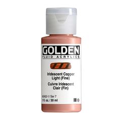 GOLDEN Fluid Iridescent акрилна боја 30 ml | 2452 copper light