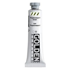 GOLDEN Heavy Body фосфоресцентна акрилна боја 118 ml | 4900 green