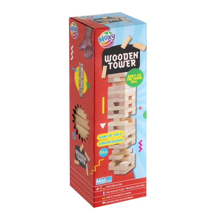 Игра Дрвена кула 54 парчиња