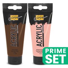 Комплет акрилни бои Solo Goya 2x100 мл - Skin Color Duo
