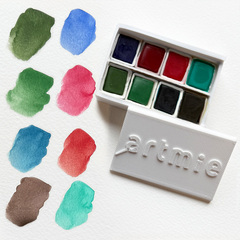 Комплет акварели „АРТМИЕ Соло Гоја“ - Дождовна роза