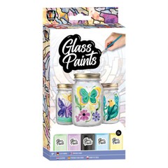 Комплет бои за стакло со четка 5x20 мл