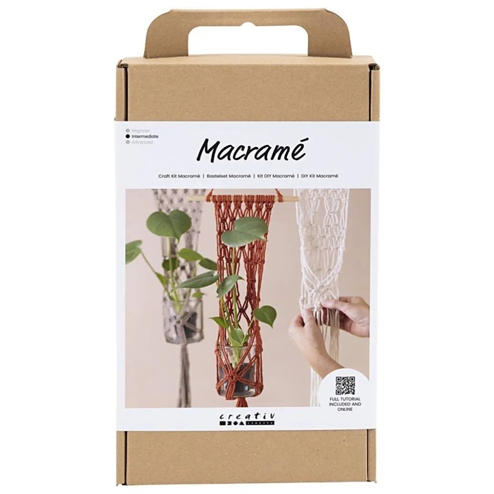 Комплет Macrame за висечки жардинери