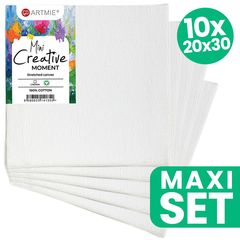 Комплет мини платно ARTMIE за хоби сликање - 10 парчиња - 20x30 см