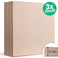 Комплет од 3 платна за сликање NATURE ECO