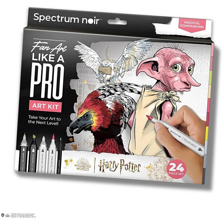 Комплет уметност за илустрација HARRY POTTER: MAGICAL COMPANIONS