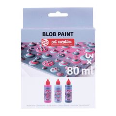 Креативен сет Art Creation Blob Paint розова големина 3 x 80 ml
