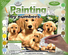 Креативен сет за сликање A3 - кучиња
