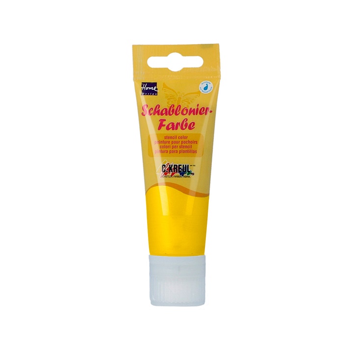 Kreul Stencil Paint 75 ml | Yellow