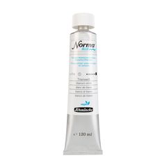 Маслени бои Schmincke Norma Blue 120 ml | 114 титаниум бело