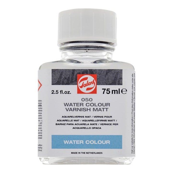 Мат лак за акварел бои TALENS 75 ml