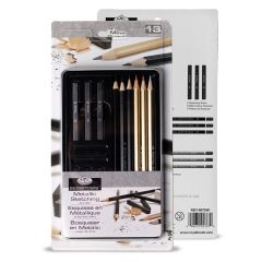 Металик сет за скици Royal & Langnickel Essentials / 13 дела