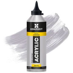 Метална акрилна боја STANDART Kompozit 500 ml | 91 сребро