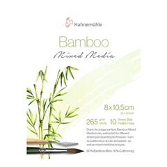MINI BAMBOO блок HAHNEMÜHLE Мешани медиуми 10,5x8 cm